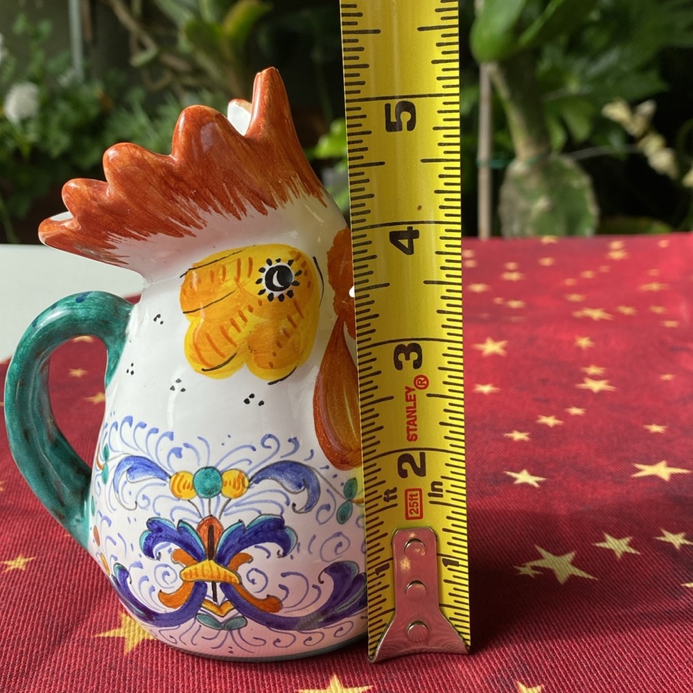 Cama Deruta Italy Vintage handmade tiny pitcher / vase - Picture 11 of 15